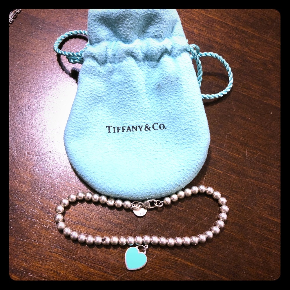 Tiffany’s bracelet, turquoise heart